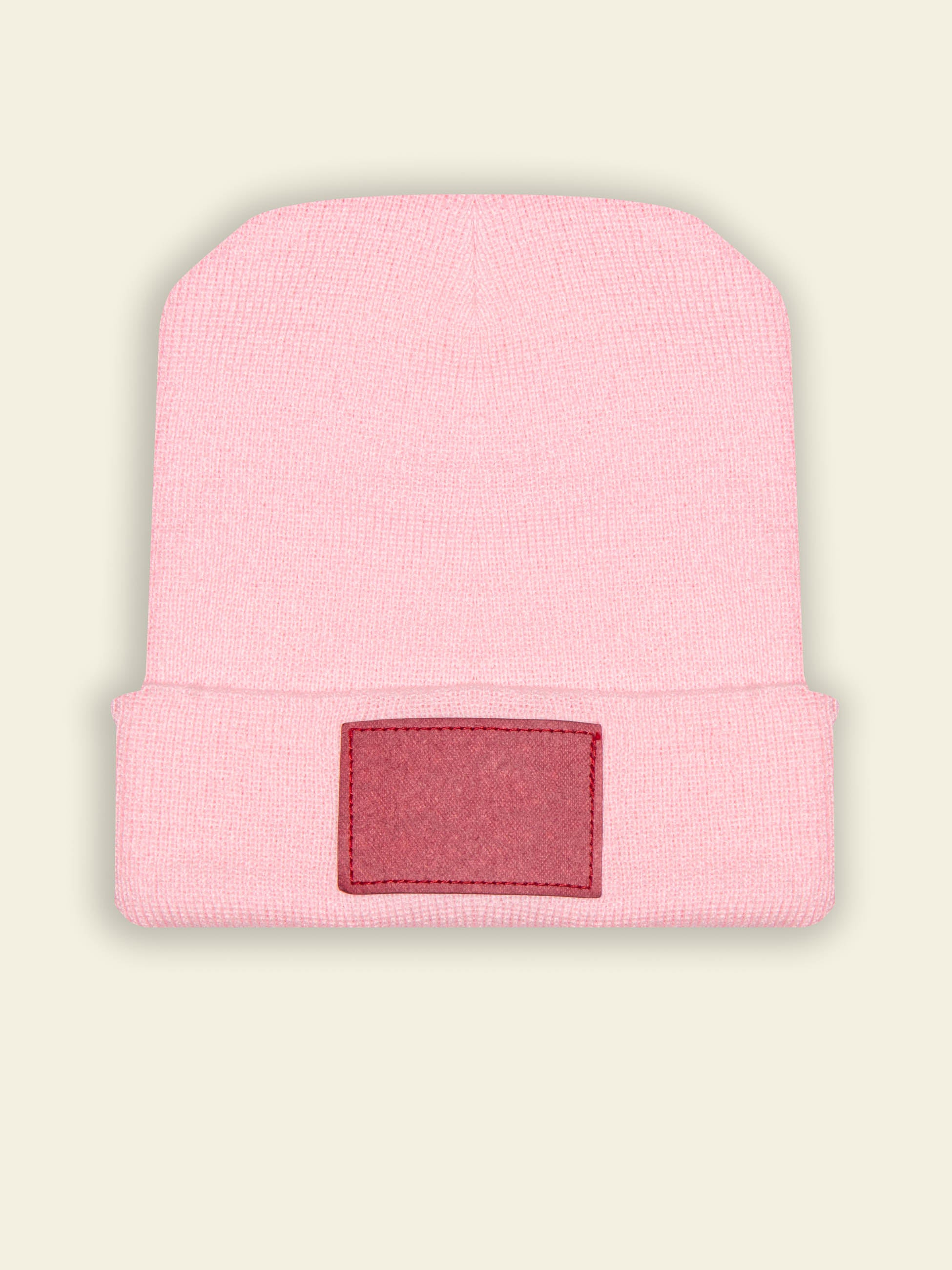 Long Cuffed Knit Beanie