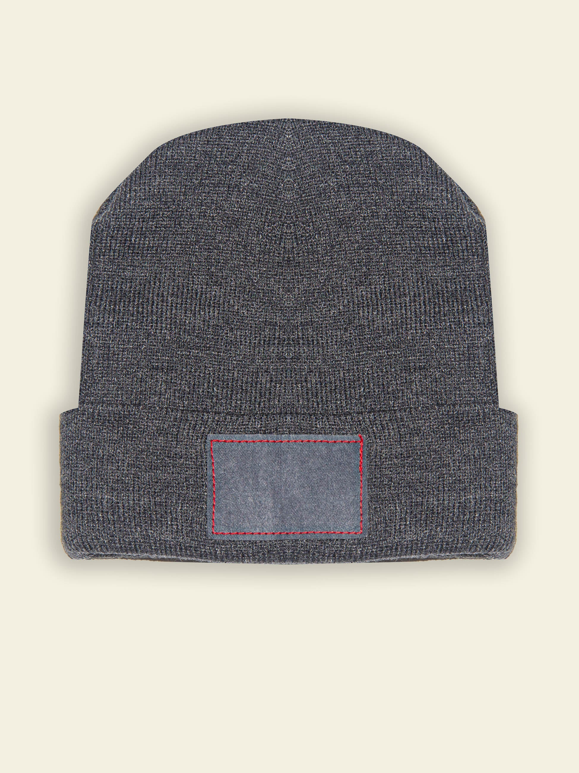 Long Cuffed Knit Beanie