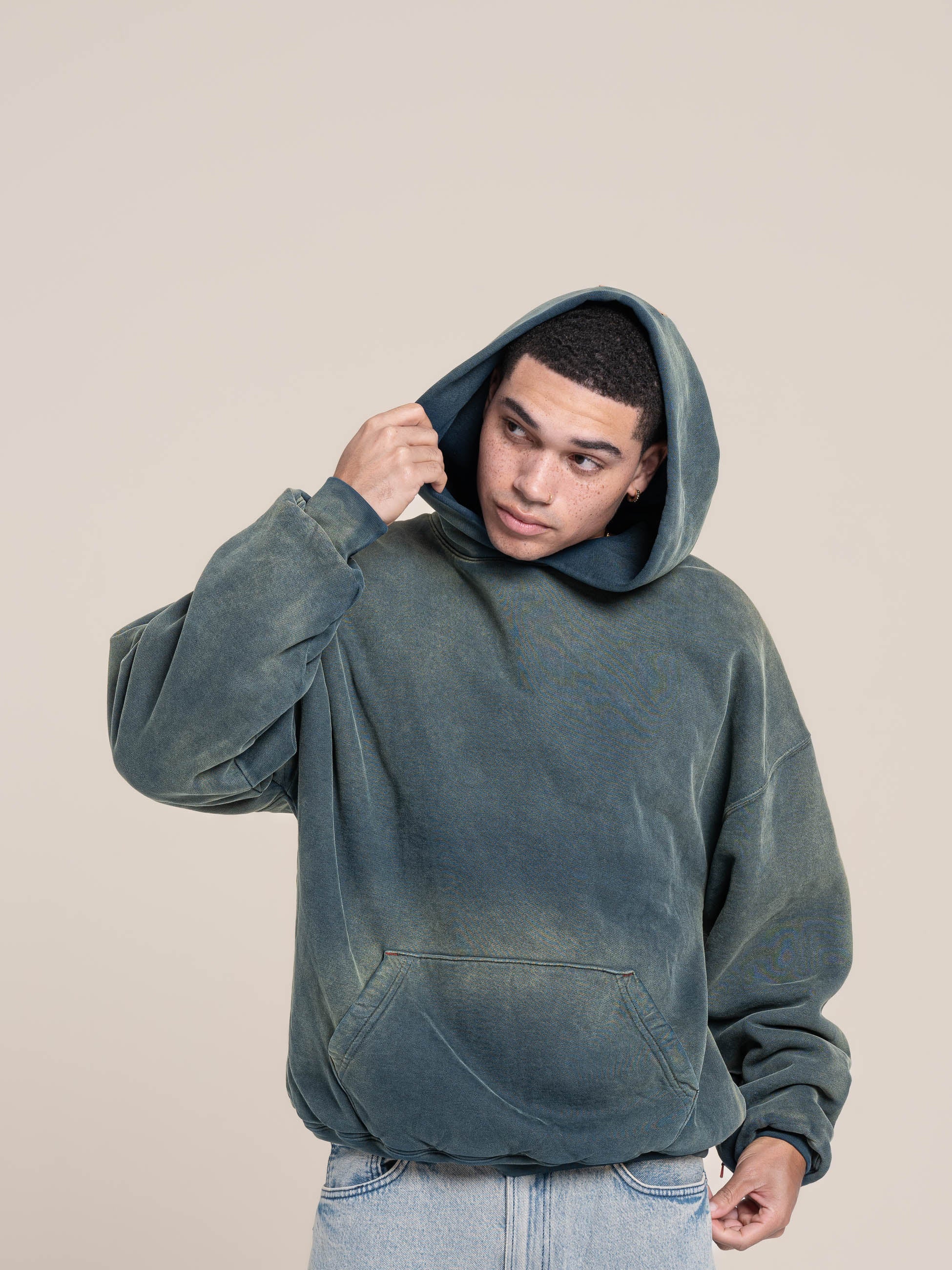 Double Layered Fleece Hoodie