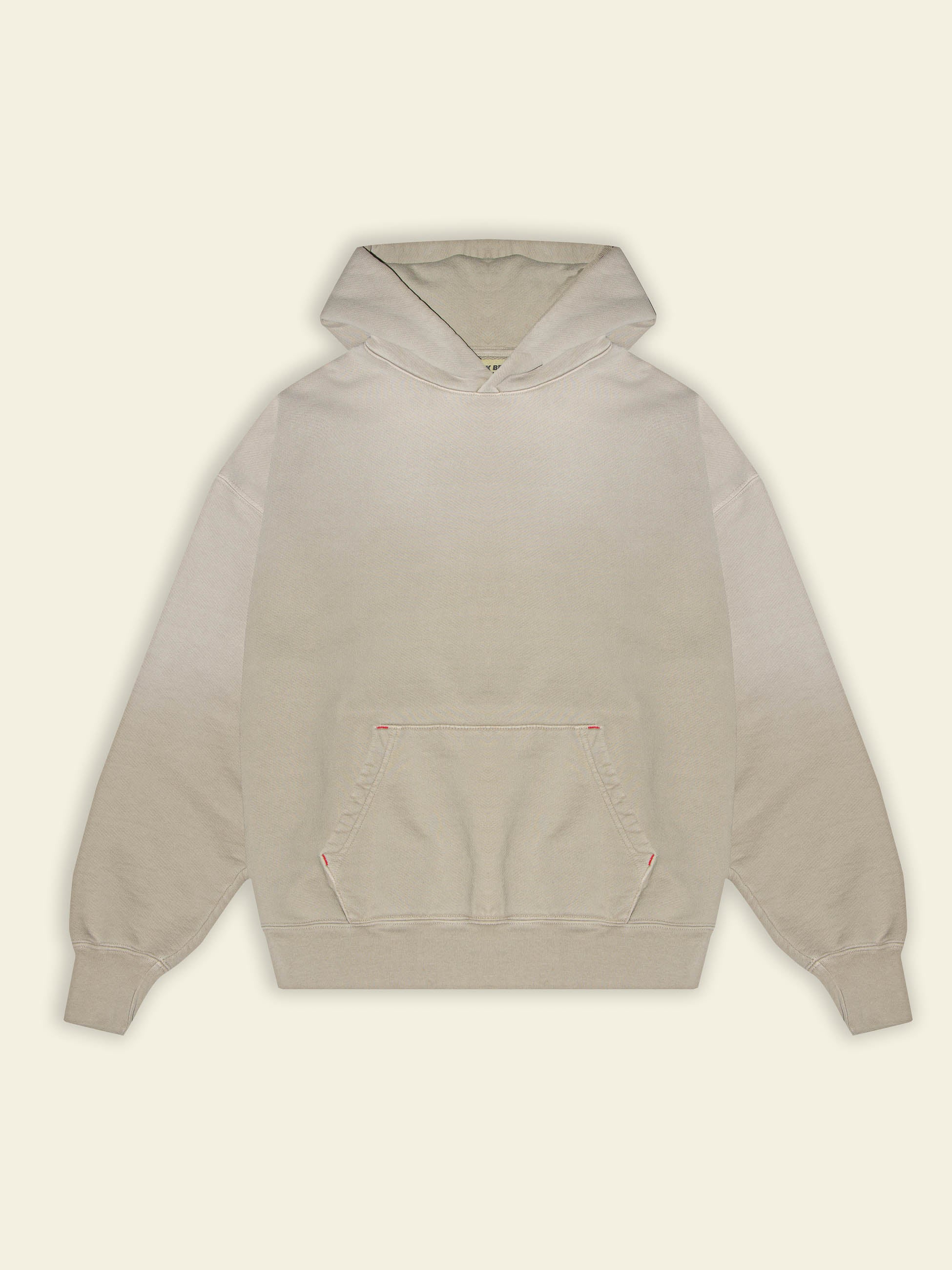 Publik Brand Single Layered Hoodie Old Wood Heavyweight Fleece, all made in USA